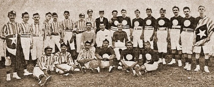 Penedense x União, em janeiro de 1909